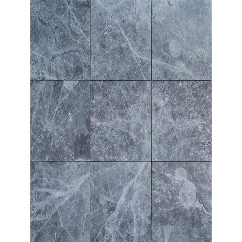 Tundra Earth Gray Marble Tile Polished Polished 12x12x38 Grey