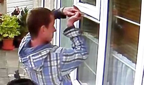 Police Search For Idiot Burglar Caught Breaking Into House On Cctv Uk News Uk