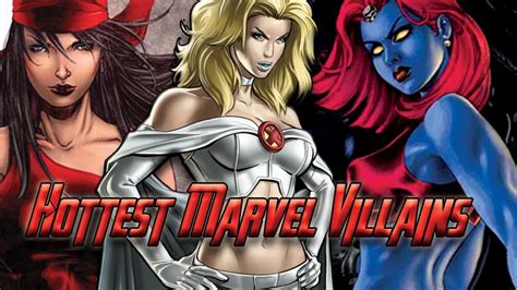 Top 10 Hottest Marvel Female Super Villains Youtube