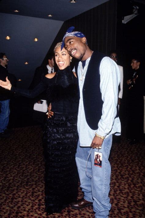 18 Mar 1994 With Jada Pinkett Smith At An Event Viva La Tupac