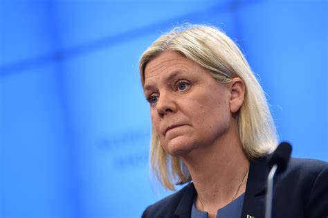 Swedens First Ever Female Prime Minister Steps Down Within Hours The