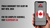 Nationwide emergency alert testing to commence on May 10th