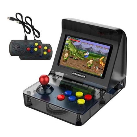 A8 Nostalgic Retro Mini Handheld Game Console Black