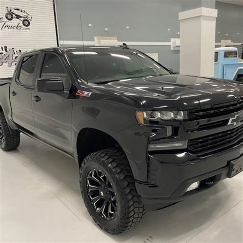 2019 Chevrolet Silverado Z71 Rst Edition 4x4 Lifted Crew Cab Pickup For