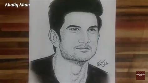 How To Draw Sushant Singh Rajput Ssr 2nd Sketch Indian Actor
