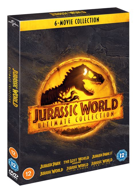 Jurassic World 6 Movie Collection Dvd Box Set Free Shipping Over £20 Hmv Store