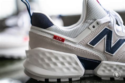 And you can benefit, too. New Balance MS574 GNC White/Navy - 699051-60-3