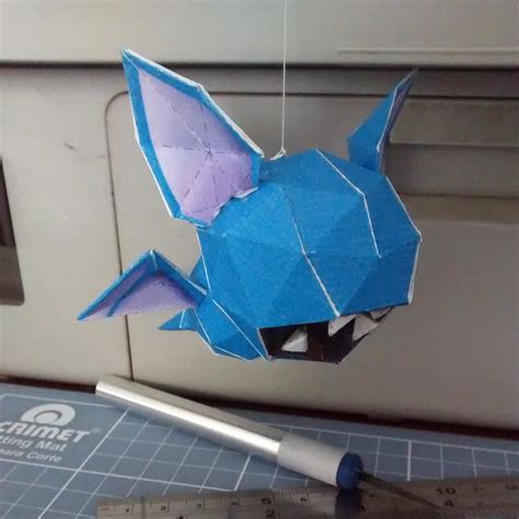 Pokemon Papercraft Chibi Zubat By Denissensei On Deviantart