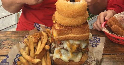 I'm sorry, but i have to disagree with you. Rise To The Challenge To Eat The Huge Kitchen Sink Burger ...