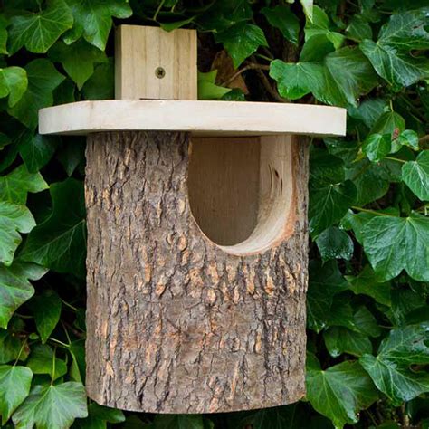Buy Natural Log Robin Nesting Box — The Worm That Turned Revitalising