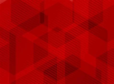 Abstract Geometric Hexagons Overlapping Red Background With Striped