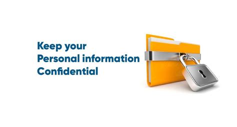 Why Its So Important To Keep Your Personal Information Confidential