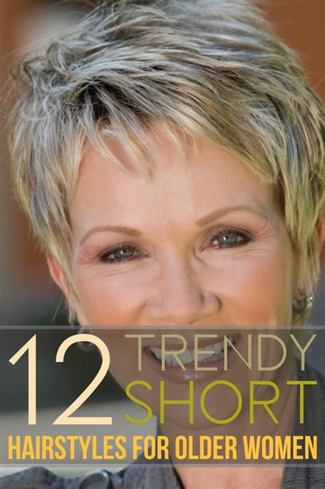 Short Hairstyles For Senior Women New Haircut Older Women 25 Easy Short