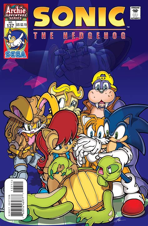 Archie Sonic The Hedgehog Issue 137 Sonic News Network Fandom