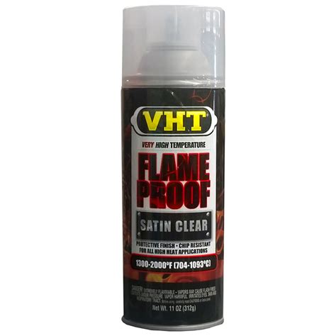 Vht Sp115 Flame Proof Clear Satin R And E Paint Supply