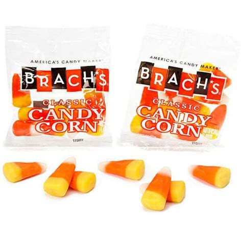 Brachs Halloween Candy Corn Treat Packets 70 Piece Bag Candy Warehouse