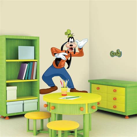 Mickey And Friends Goofy Peel And Stick Giant Wall Decal Peel And Stick