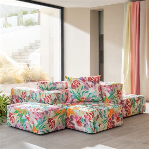 Missoni Home Modular Sofa Tektonik