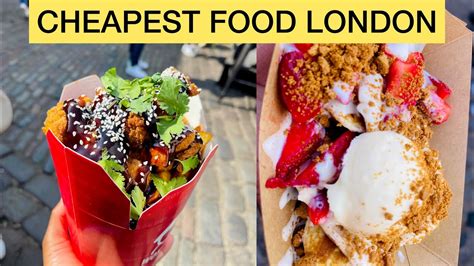 Cheapest Food London Camden Market Things To Do In London Camden