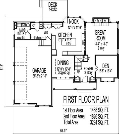 Floor Plans For 3000 Sq Ft Homes Luxury House Drawing 2 Story 3000 Sq