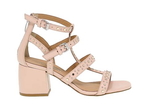 Janet And Janet Leather Sandals In Pink Lyst