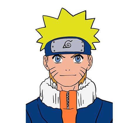How To Draw Naruto In A Few Easy Steps Easy Drawing
