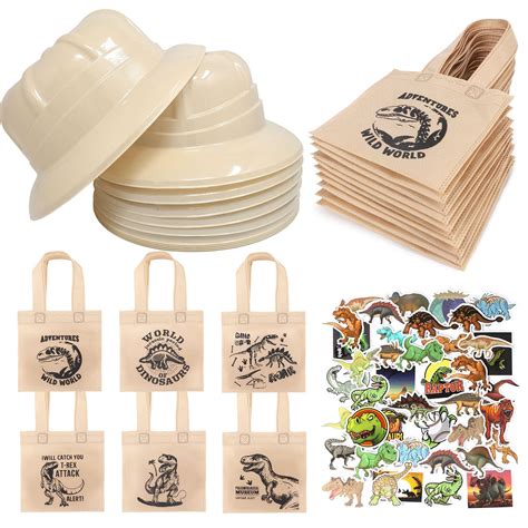 Buy Golray Safari Dinosaur Birthday Party Supplies Favors 24 Pack