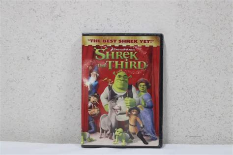 Shrek The Third Dvd 2007 Full Screen Version Checkpoint New