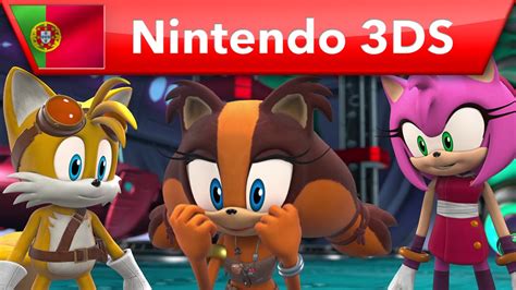 Sonic Boom Shattered Crystal Trailer De Lançamento Nintendo 3ds