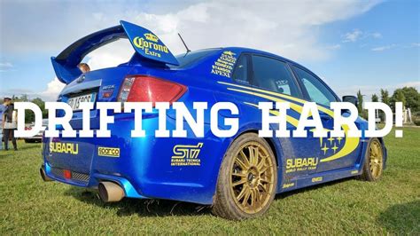 Drifting Hard Subaru Impreza Sti Youtube