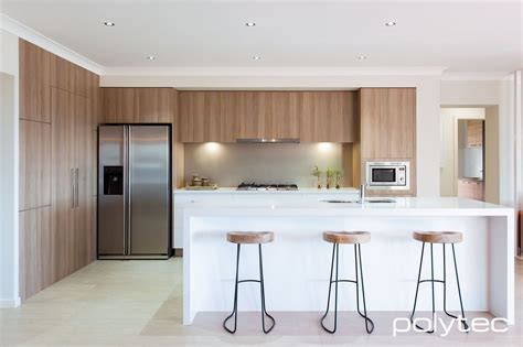 Pin By Caesarstone Au On Kitchens Polytec Borg Decorative Timber