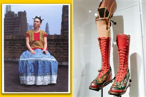 Even Frida Kahlos Prosthetic Leg Is A Fabulous Work Of Art