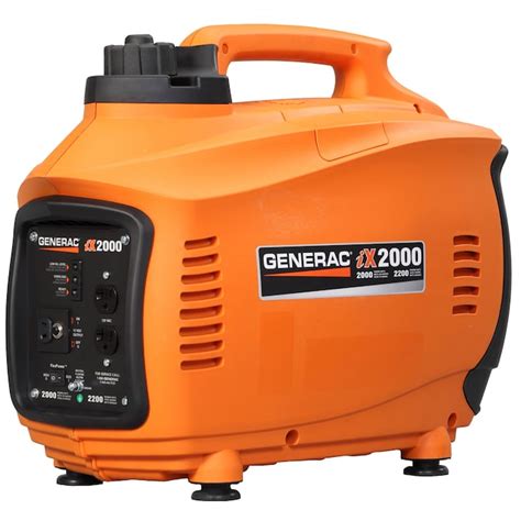 Generac Ix 2000 Running Watts Inverter Portable Generator In The