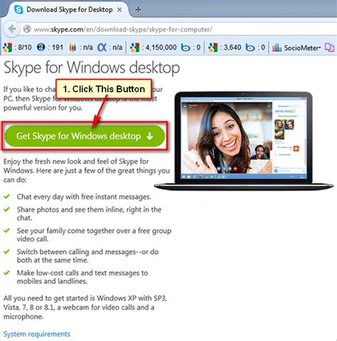 If it doesn`t start click here. How to free download Skype latest version for windows 7