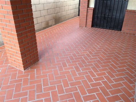 Herringbone Brick Traditional Patio Los Angeles By Greg Dodd