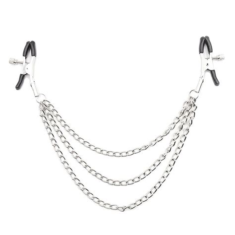 Nipple Clamps Whip Exoti Accessories Chain Fetish Shaking Milk