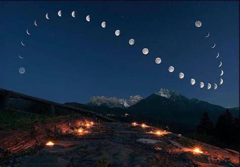Interesting Photo Of The Day 28 Day Moon Composite