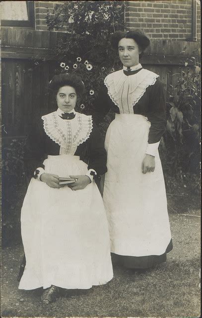 Two Edwardian Maids A Photo On Flickriver