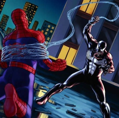 Spider Man Vs Venom Spiderman Spiderman Art Spiderman Comic