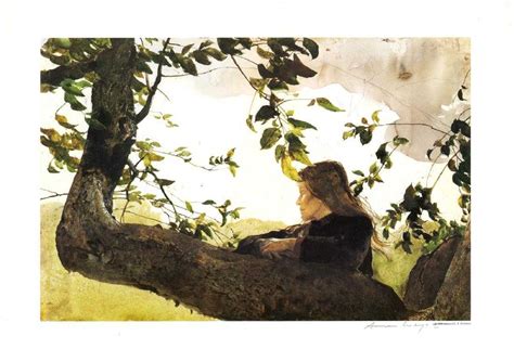 843 Andrew Wyeth Helga In Orchard