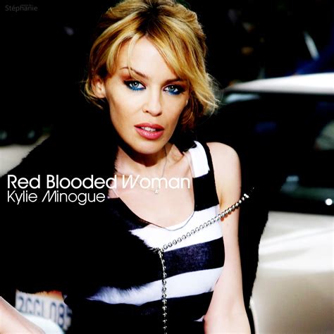 Kylie Fanmade Art Red Blooded Woman