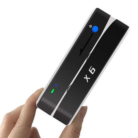 Bluetooth Usb 3 Tracks X6bt Vip Card Reader Writer Encoder Mini Portable