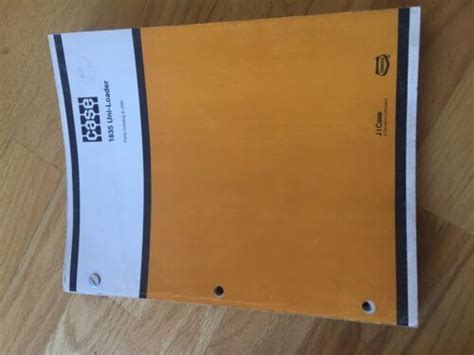 Case 1835 Skidsteer Uni Loader Skid Steer Parts Catalog Manual Used Ebay