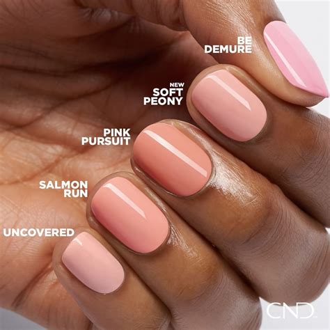 Cnd On Instagram “want To See How Our New Shade Soft Peony Compares To The Rest Of The Shades