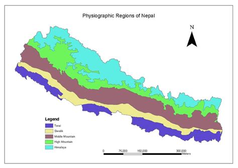 Physiographic Regions Of Nepal Download Scientific Diagram