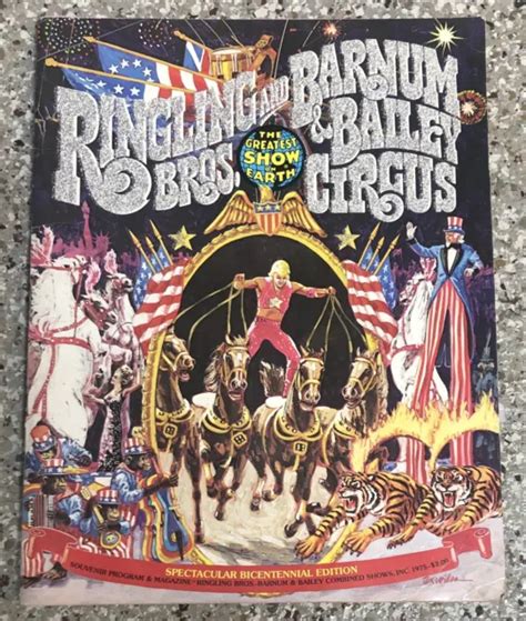 RINGLING BROS And Barnum Bailey Circus 1975 Souvenir Program