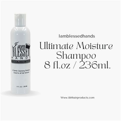 Ultimate Moisture Shampoo Iamblessedhands Hair Products