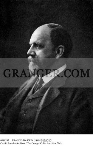 Image Of Francis Darwin 1848 1925 English Botanist And Assistant