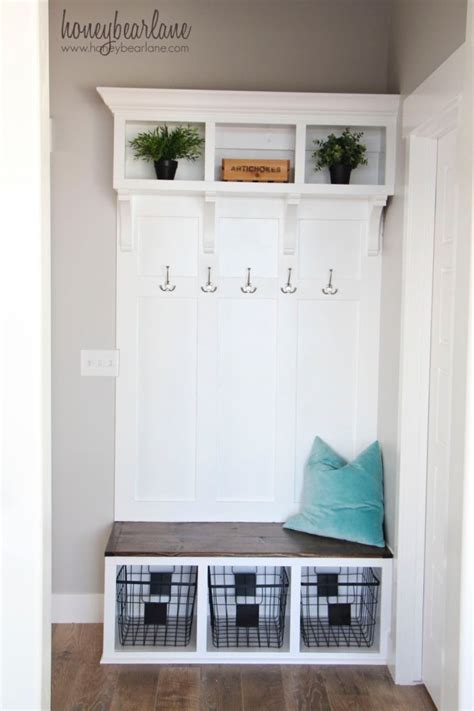 Coat Rack Bench Ideas That Fits In Your Entryway