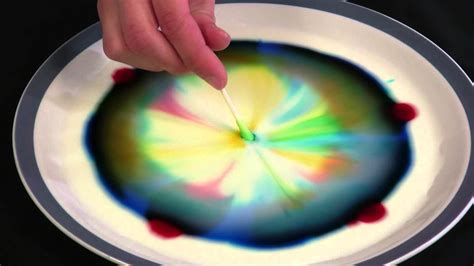 Maybe you would like to learn more about one of these? Food Coloring And Milk Experiment - Shocking Science